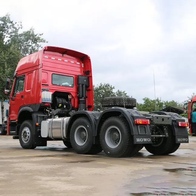 Sinotruk Howo 10 Wheelers 6 * 4 ciągnik siodłowy z Euro 2 Euro 4 371 KM 380 KM 420 KM