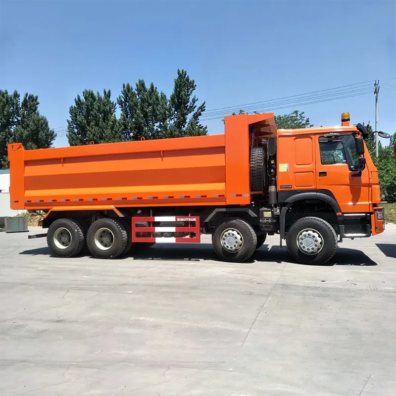 Sinotruk Howo 12 Wheelers Wywrotka Euro 2 Lewa strona jazdy